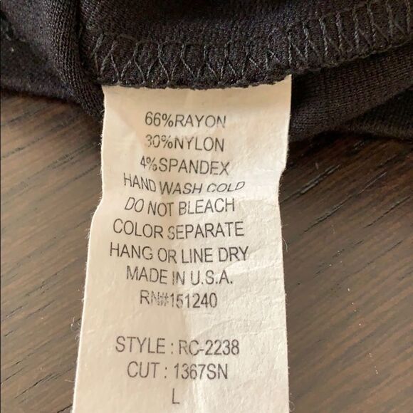 Black Knit Crop Top - Picture 7 of 7